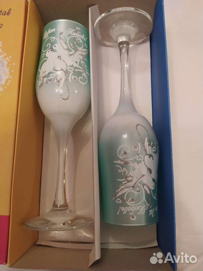 Свадебные бокалы