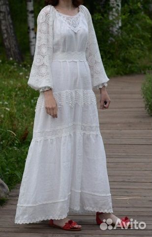 Этно бохо платье
