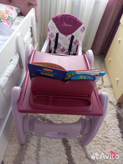 Стол для кормления и занятий 2 в одном