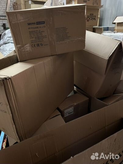 Коробки картонные бу