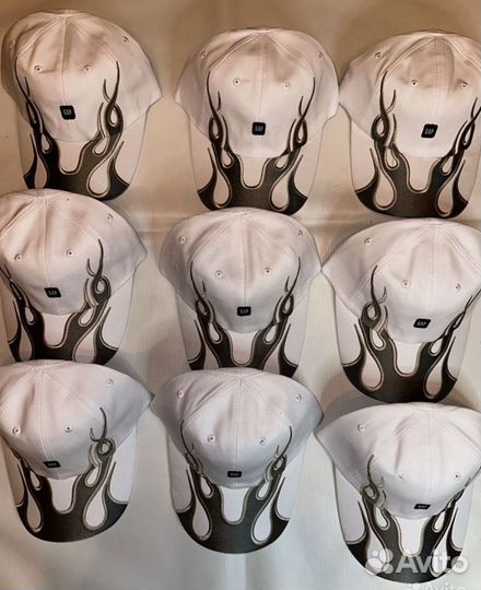 Кепка Gap Balenciaga White белая кепка новая