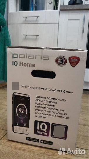 Кофемашина Polaris pacm 2080ac wi-fi iq