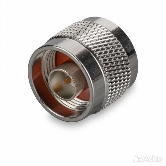 Разъем N(male) под пайку на кабель RG402 (0.141)