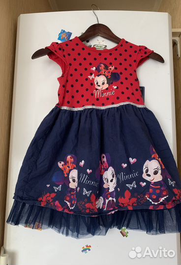 Платье праздничное Микки Маус 5-6 лет