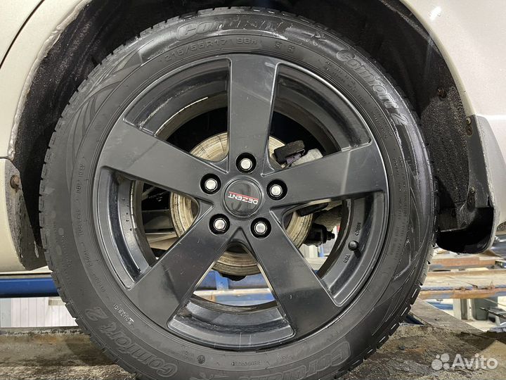 Литые диски dezent r17 TD