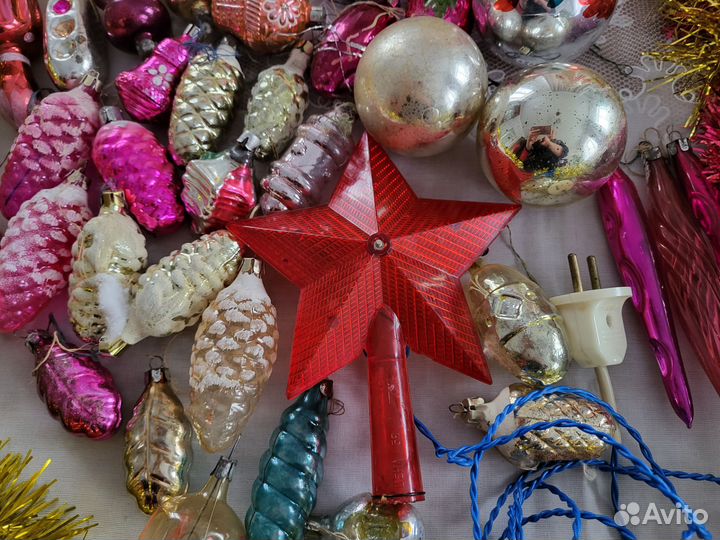 Новогодние игрушки СССР