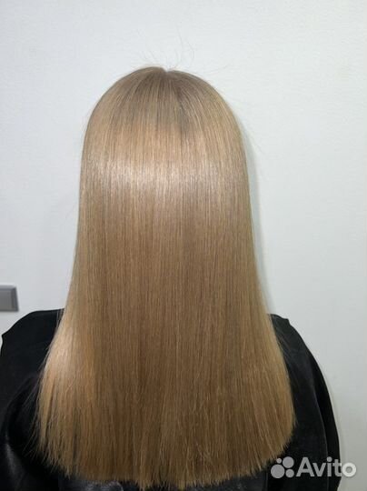 Кератиновое выпрямление