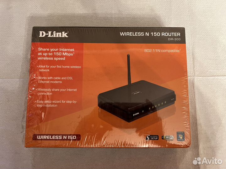Роутер D-Link Wireless N 150 (DIR-300)