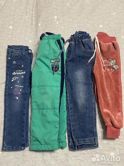 Пакет детских вещей на девочку