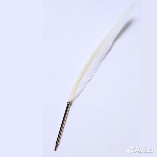 Ручка перо гусиное перьевая винтажная старинная