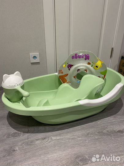 Детская ванночка с горкой