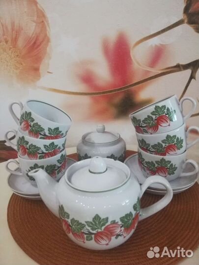 Чайныe неполные сервизы ссср,современные наборы