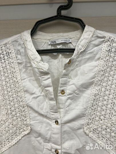 Платье zara лен