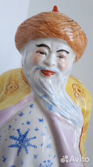 Монгольский дед мороз,фарфор