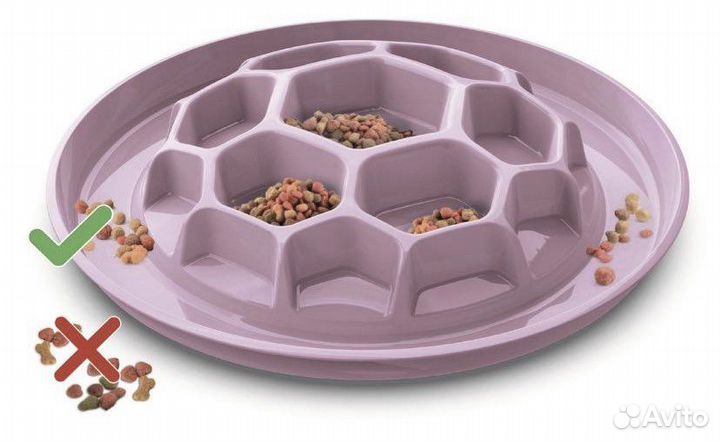 Миска для медленного кормления