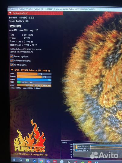 Palit GameRock Premium GTX1080Ti GeForce 11Gb