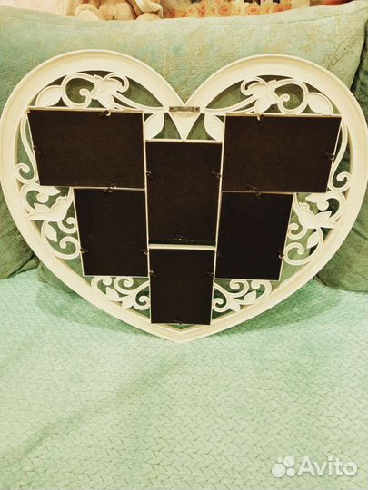 Рамка для фотографий в виде сердца