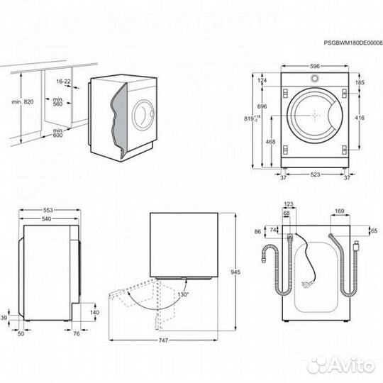 Стиральная машина electrolux EWN7F447WI