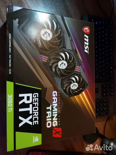 Msi rtx 3060 ti gaming x trio