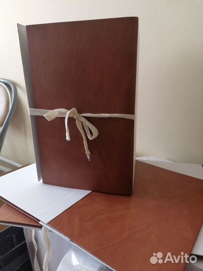 Картонные папки на завязках