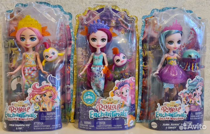 Новые Enchantimals: волк, снежный леопард, кошки