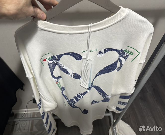 Джемпер мужской off white