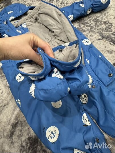 Комбинезон демисезонный crockid 74 80 на мальчика