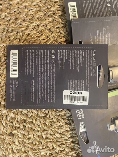 Адаптер USB Type-C - hdmi, Deppa графит