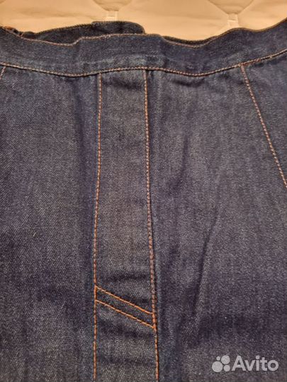 Юбка джинсовая миди р.L-XL