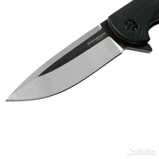 Нож складной Boker Mobius 01MB726, 95 мм, чёрный