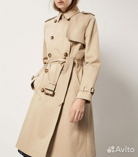 Тренч massimo dutti