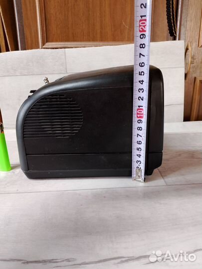 Портативный тв-радио silver tv-550bw, на запчасти