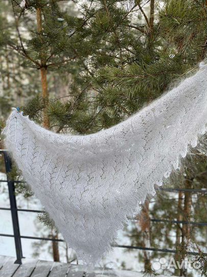 Платок,косынка,шаль из козьего пуха