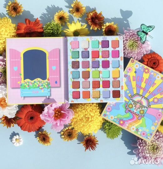 Палетка теней Rude the city of dreamy lights