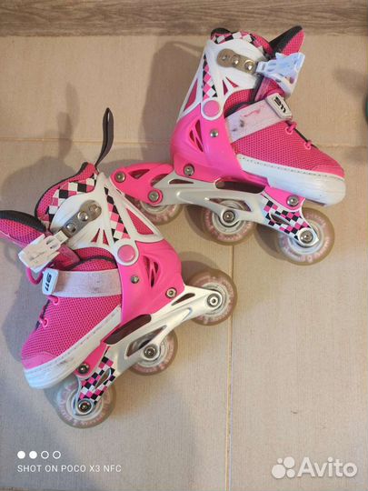 Роликовые коньки раздвижные р- 27-30