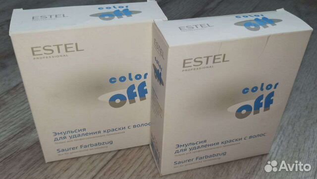 Эмульсия для удаления краски с волос Estel