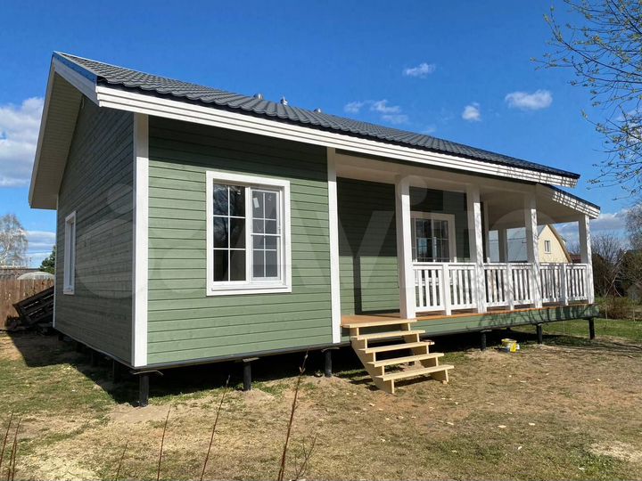 Дом 90 м² на участке 7 сот.