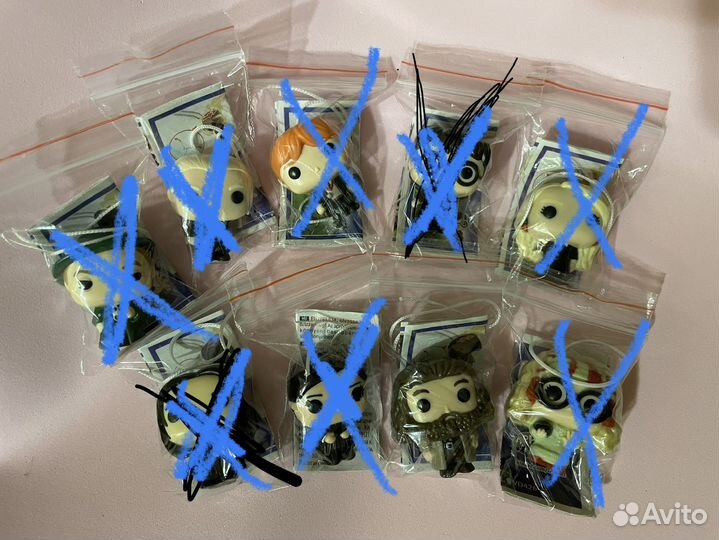 Игрушки kinder joy Happy potter