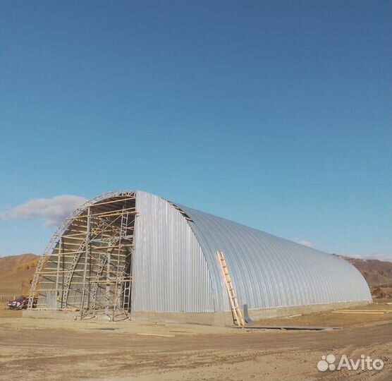 Арочный ангар под склад, сто, цех и многое другое