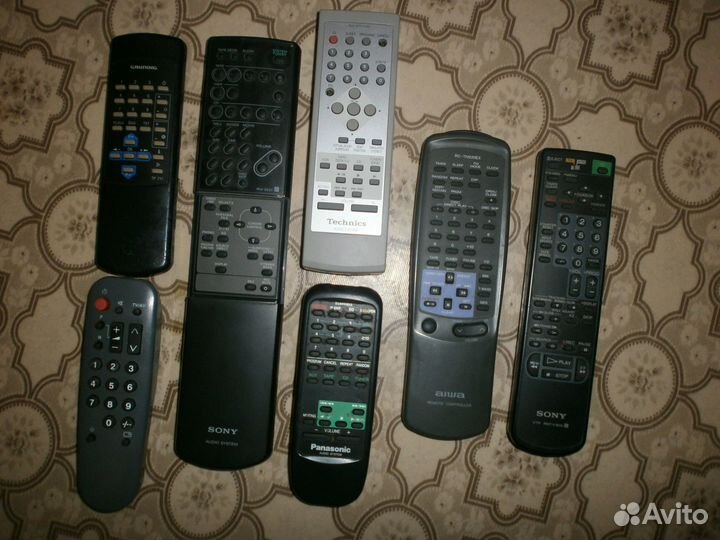 Пульты ду разные