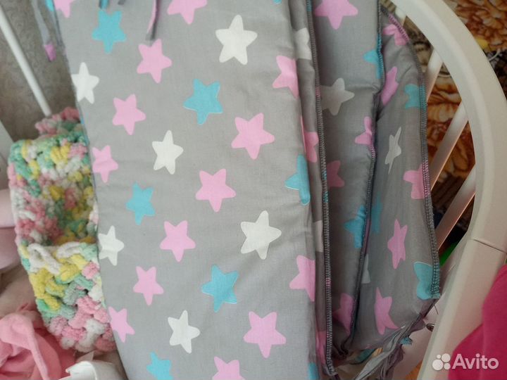 Бортики в кроватку