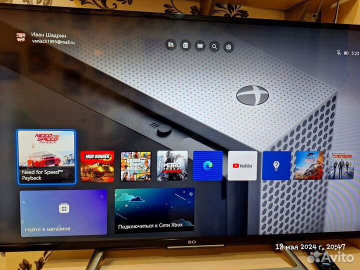 Xbox one s 1tb с играми