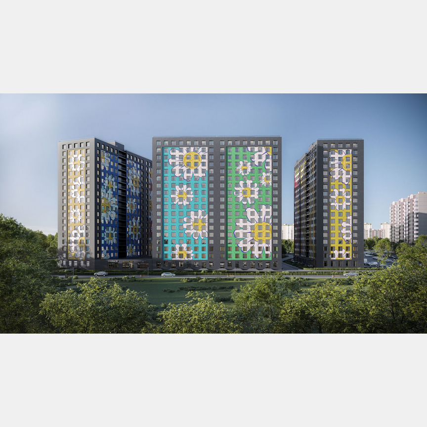 1-к. квартира, 39,3 м², 18/18 эт.
