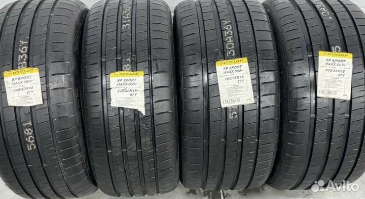 Dunlop SP Sport Maxx 060+ 245/40 R18 и 265/35 R18 97Y