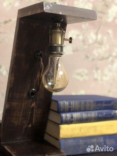 Настольная лампа в стиле лофт