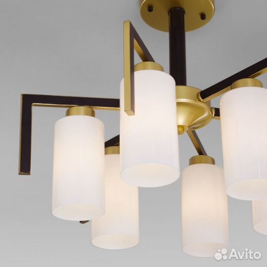 Eurosvet 70126/6 черный Palio потолочная люстра