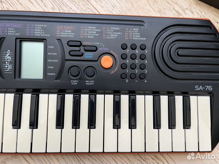 Синтезатор детский casio