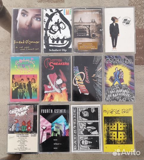 Аудиокассеты фирменные