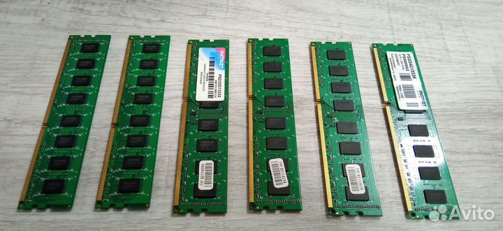 Оперативная память DDR 3 (суммарный объем 8гб )