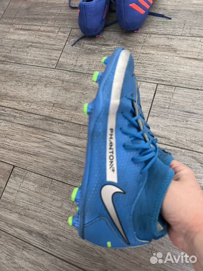 Бутсы nike phantom 37